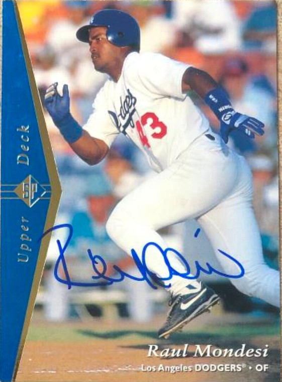 SOLD 118266 Raul Mondesi Autographed 1995 SP #65