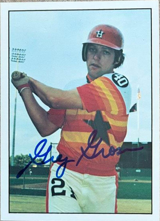 Greg Gross Autographed 1976 SSPC #64