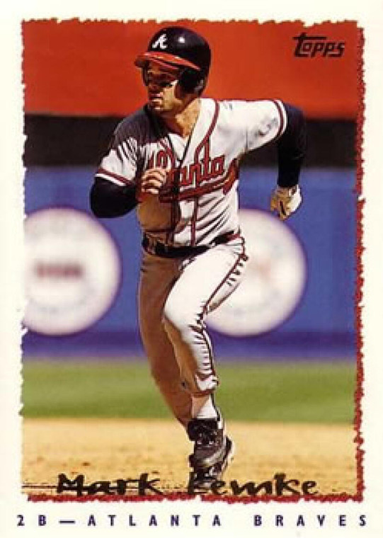 1995 Topps #486 Mark Lemke VG  Atlanta Braves 