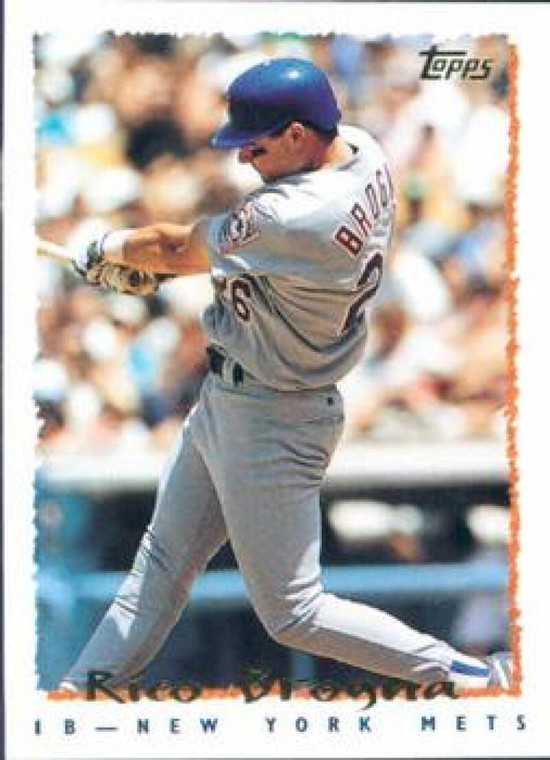 1995 Topps #490 Rico Brogna VG  New York Mets 