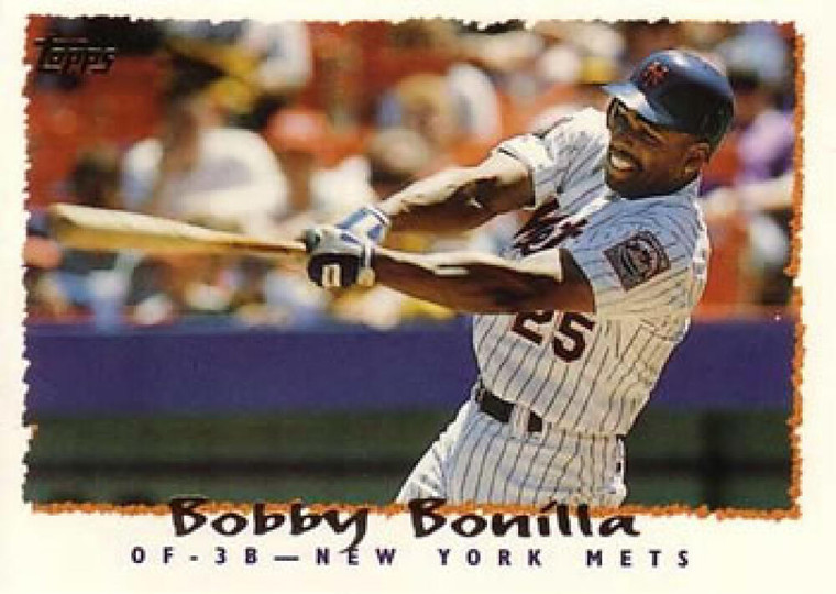 1995 Topps #502 Bobby Bonilla VG  New York Mets 