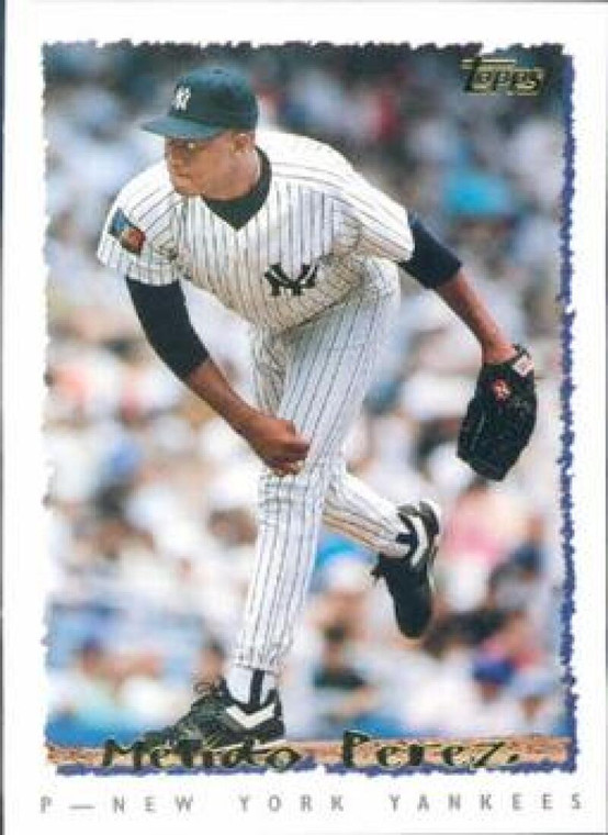 1995 Topps #511 Melido Perez VG  New York Yankees 