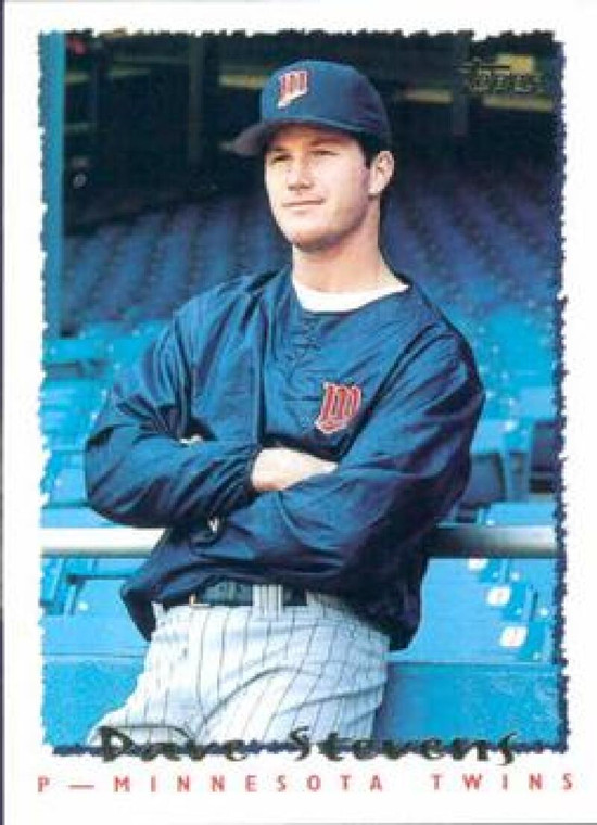 1995 Topps #516 Dave Stevens VG  Minnesota Twins 
