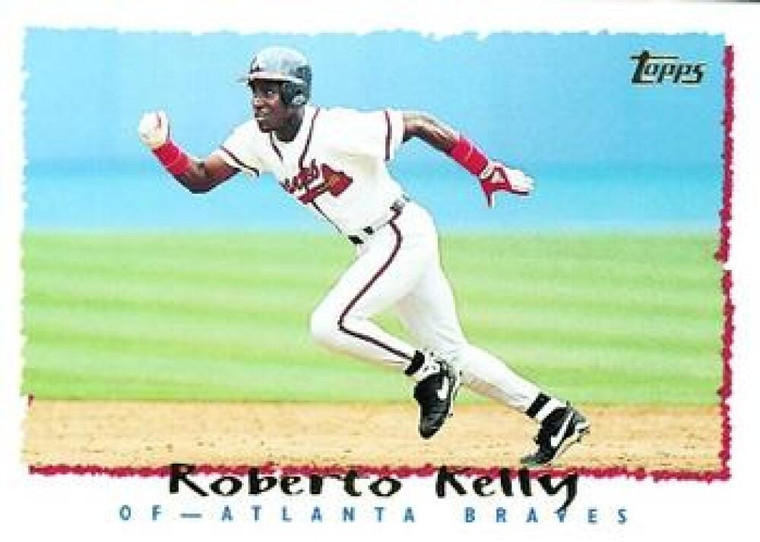 1995 Topps #532 Roberto Kelly VG  Atlanta Braves 