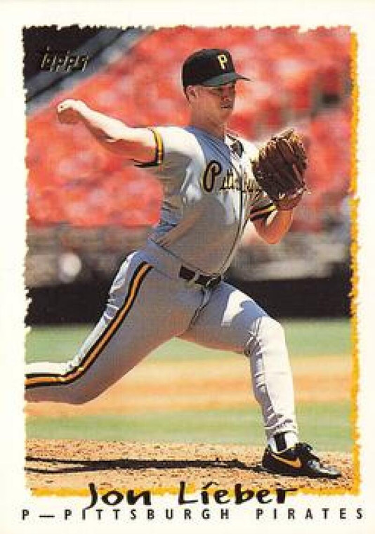 1995 Topps #537 Jon Lieber VG  Pittsburgh Pirates 