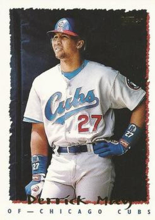 1995 Topps #579 Derrick May VG  Chicago Cubs 