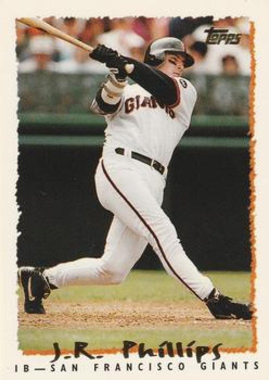 1995 Topps #590 J.R. Phillips VG  San Francisco Giants 
