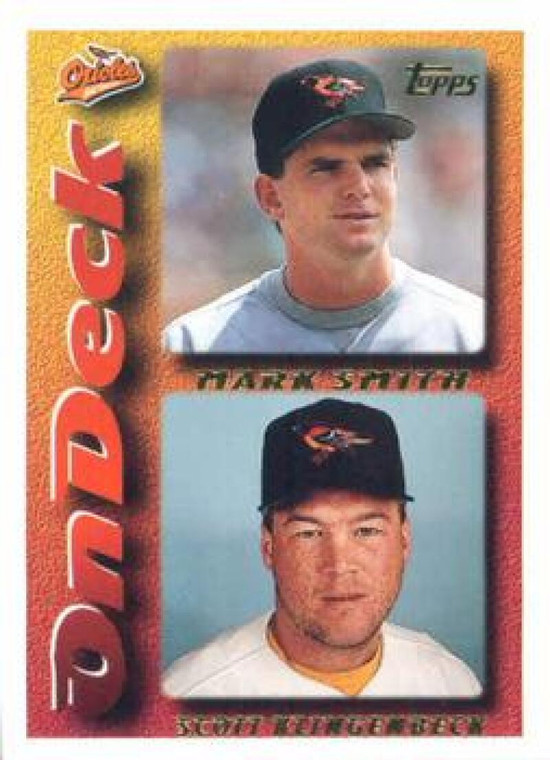 1995 Topps #631 Mark Smith/Scott Klingenbeck VG  Baltimore Orioles 