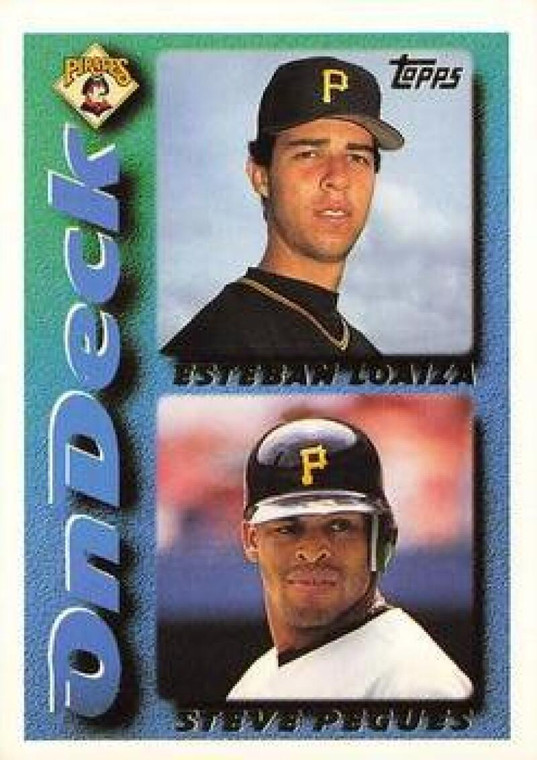 1995 Topps #655 Esteban Loaiza/Steve Pegues VG  Pittsburgh Pirates 