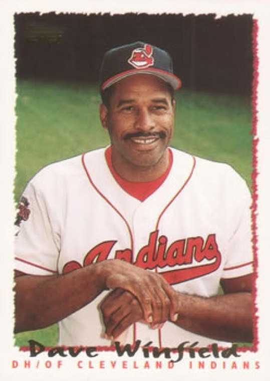 1995 Topps #158 Dave Winfield VG  Cleveland Indians 