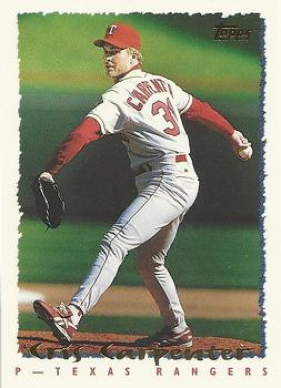 1995 Topps #99 Cris Carpenter VG  Texas Rangers 