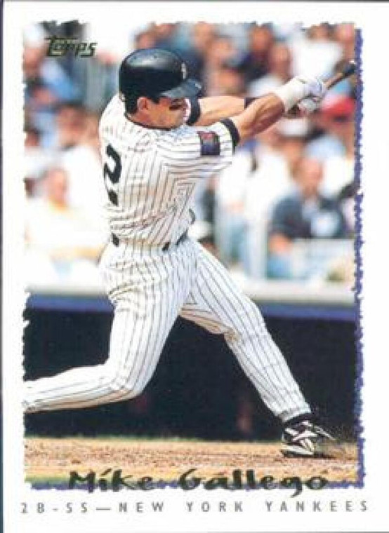 1995 Topps #531 Mike Gallego VG  New York Yankees 