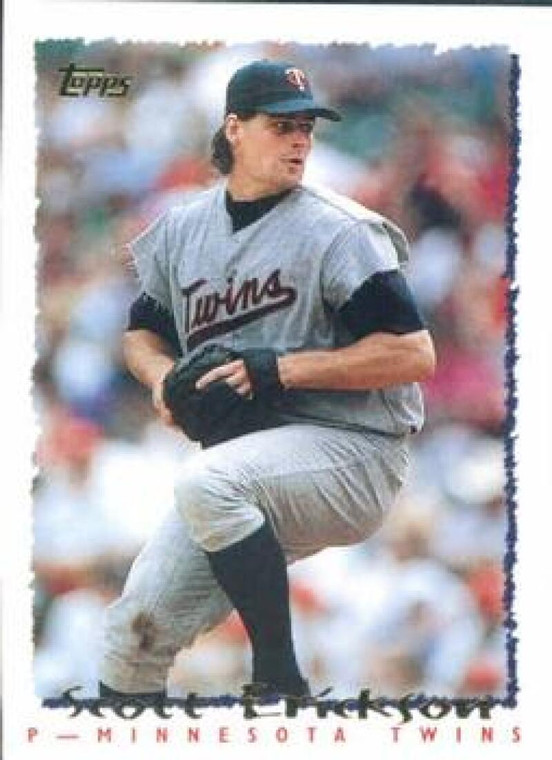 1995 Topps #617 Scott Erickson VG  Minnesota Twins 