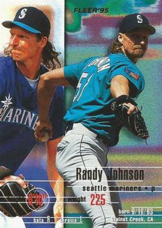 1995 Fleer #271 Randy Johnson VG Seattle Mariners 