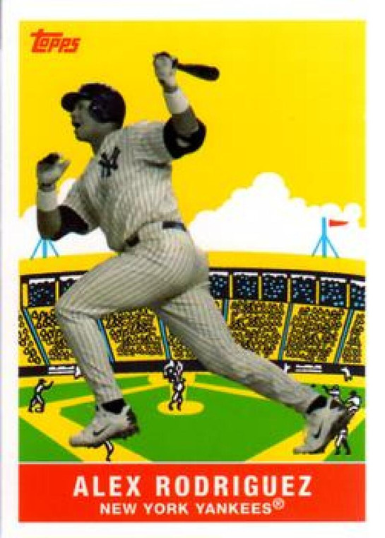 2007 Topps Flashback Fridays #FF10 Alex Rodriguez NM-MT New York Yankees 