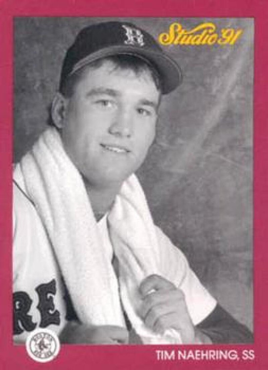1991 Studio #16 Tim Naehring NM-MT  Boston Red Sox 