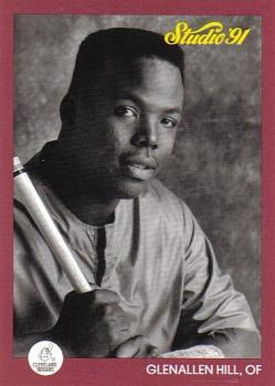 1991 Studio #43 Glenallen Hill NM-MT  Cleveland Indians 