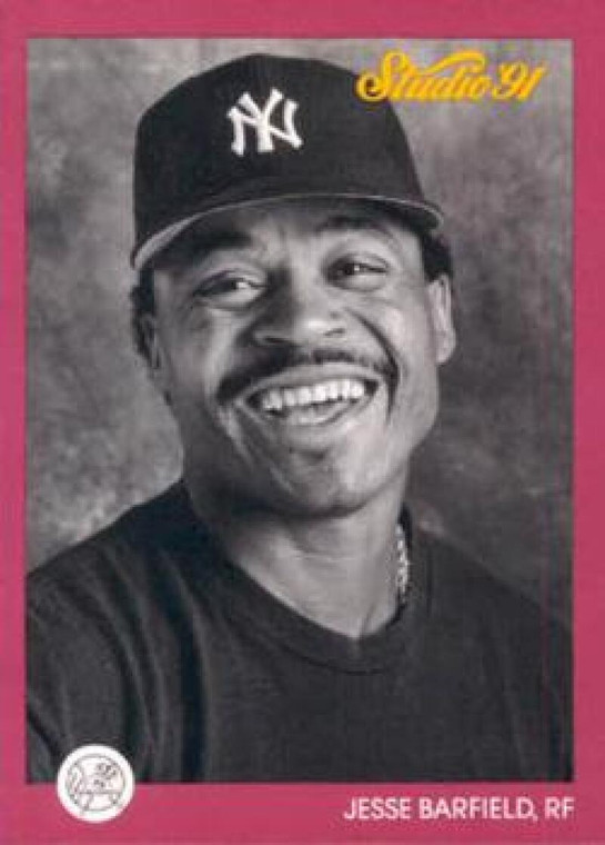 1991 Studio #91 Jesse Barfield NM-MT  New York Yankees 