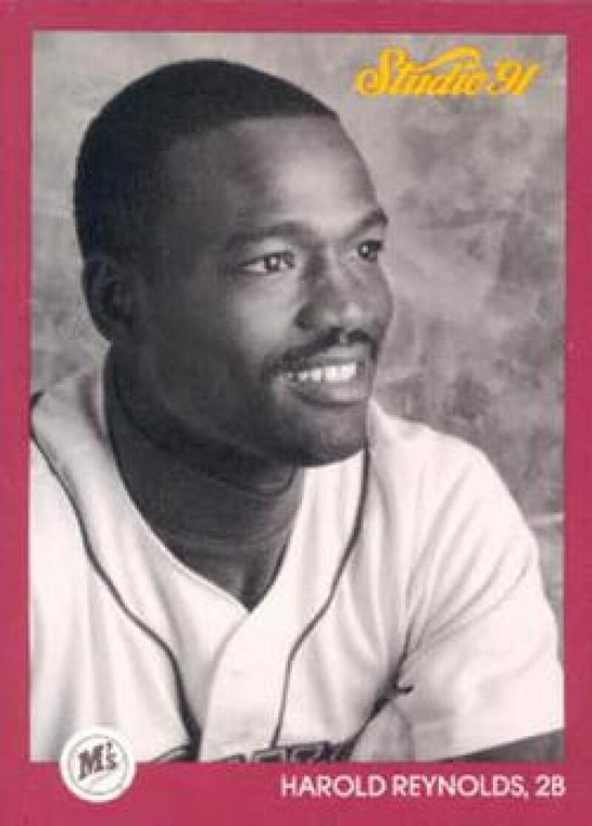 1991 Studio #119 Harold Reynolds NM-MT  Seattle Mariners 