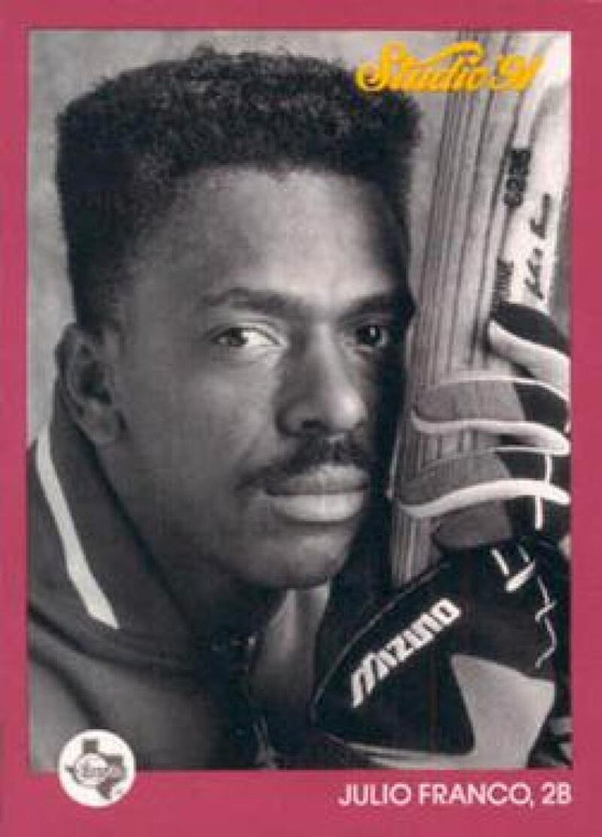 1991 Studio #123 Julio Franco NM-MT  Texas Rangers 