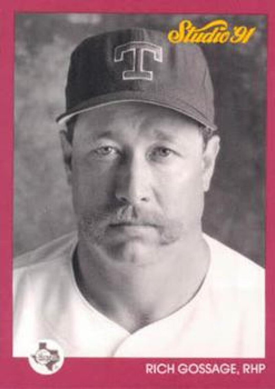 1991 Studio #125 Rich Gossage NM-MT  Texas Rangers 