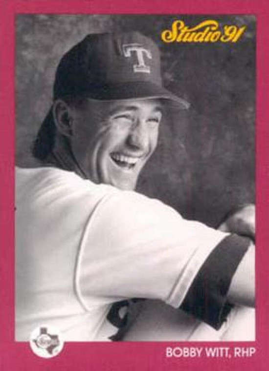 1991 Studio #130 Bobby Witt NM-MT  Texas Rangers 