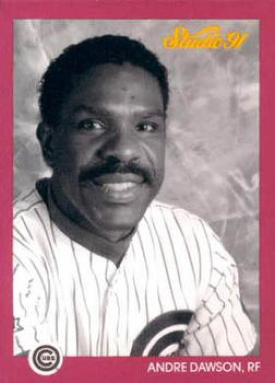 1991 Studio #153 Andre Dawson NM-MT  Chicago Cubs 