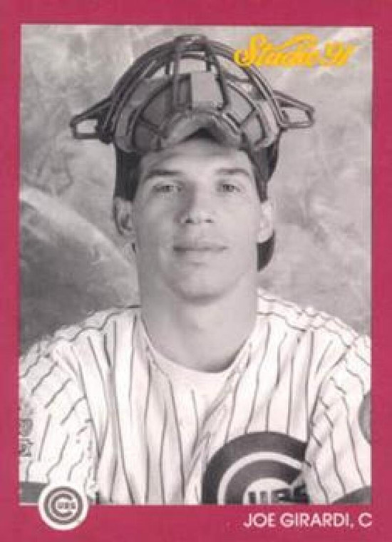 1991 Studio #156 Joe Girardi NM-MT  Chicago Cubs 