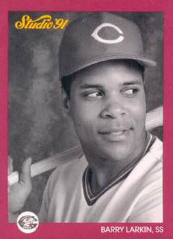 1991 Studio #167 Barry Larkin NM-MT  Cincinnati Reds 