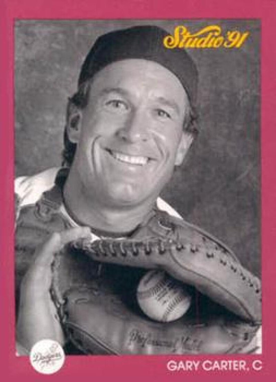 1991 Studio #182 Gary Carter NM-MT  Los Angeles Dodgers 