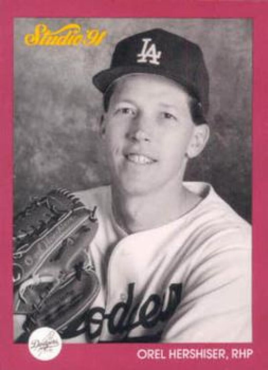 1991 Studio #183 Orel Hershiser NM-MT  Los Angeles Dodgers 