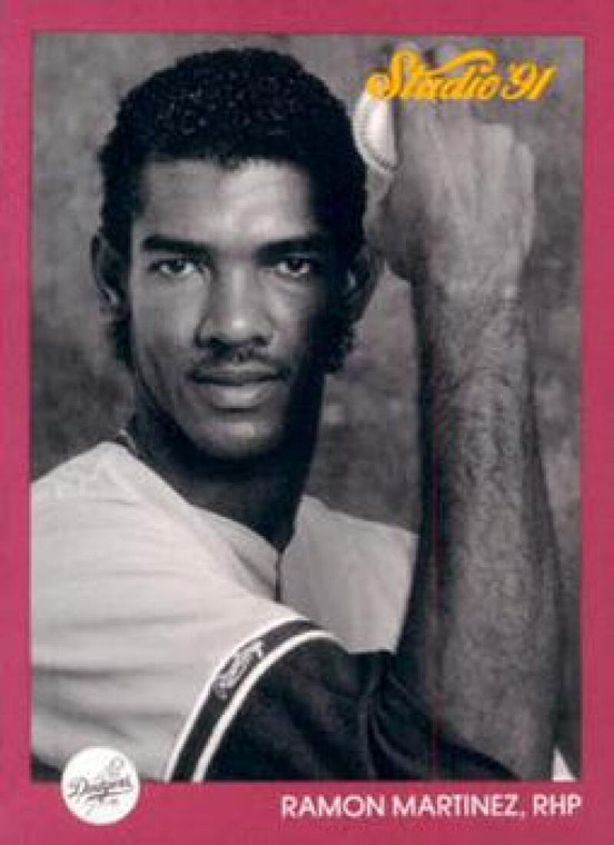 1991 Studio #184 Ramon Martinez NM-MT  Los Angeles Dodgers 