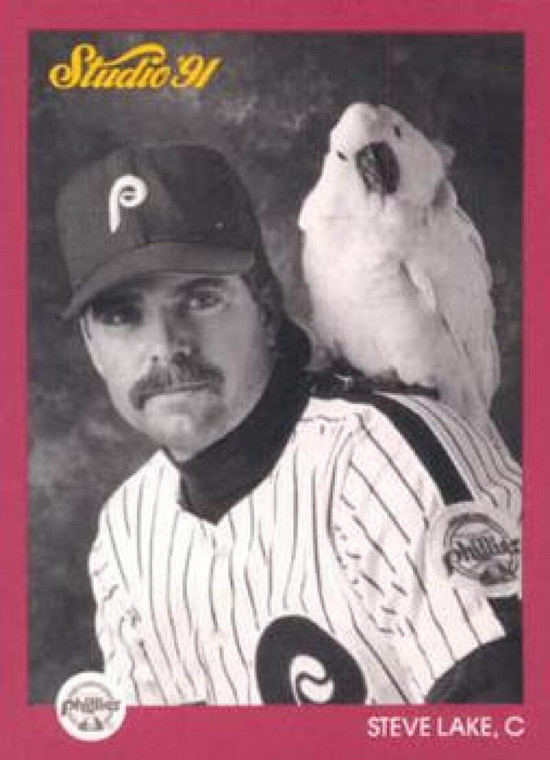 1991 Studio #216 Steve Lake NM-MT  Philadelphia Phillies 