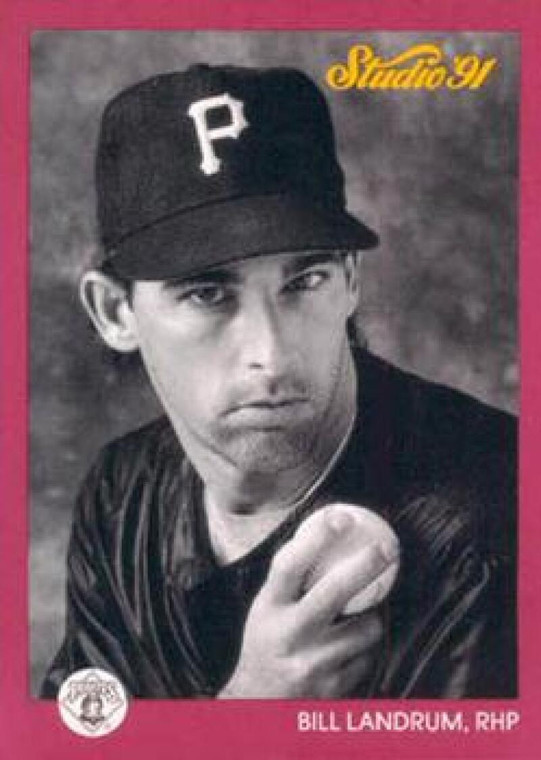 1991 Studio #225 Bill Landrum NM-MT  Pittsburgh Pirates 