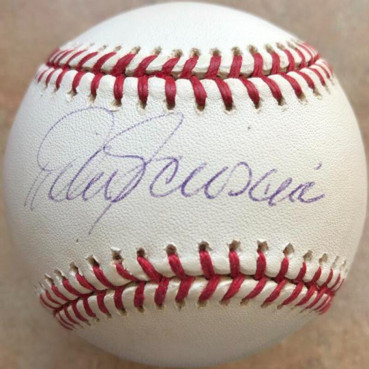 Mike Scioscia Autographed ROMLB Baseball 