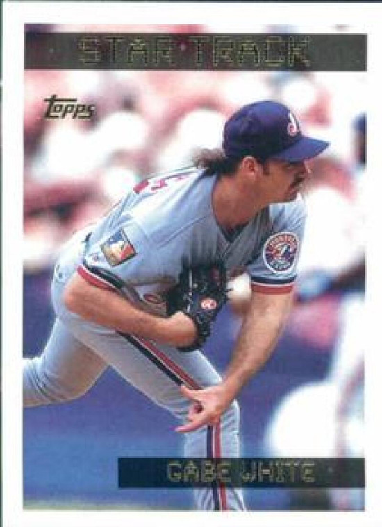 1995 Topps #287 Gabe White VG  Montreal Expos 