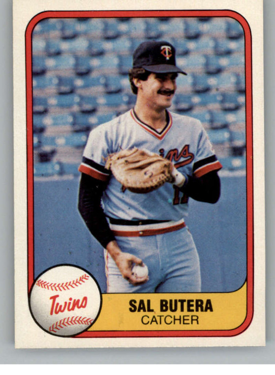 1981 Fleer #570 Sal Butera VG RC Rookie Minnesota Twins 