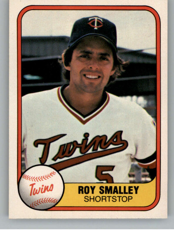 1981 Fleer #551 Roy Smalley VG Minnesota Twins 