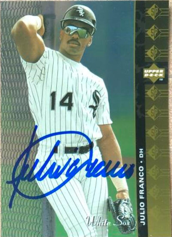 Julio Franco Autographed 1994 SP #191