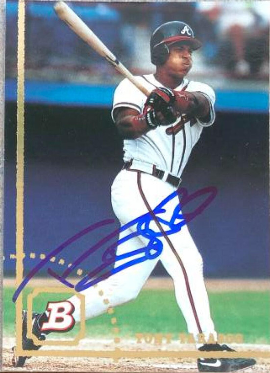 Tony Tarasco Autographed 1994 Bowman #77