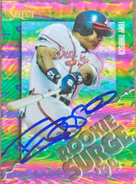 Tony Tarasco Autographed 1994 Score Select - Rookie Surge #RS11