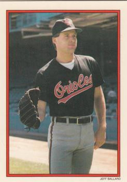 1990 Topps Glossy Send-Ins #17 Jeff Ballard NM-MT Baltimore Orioles 