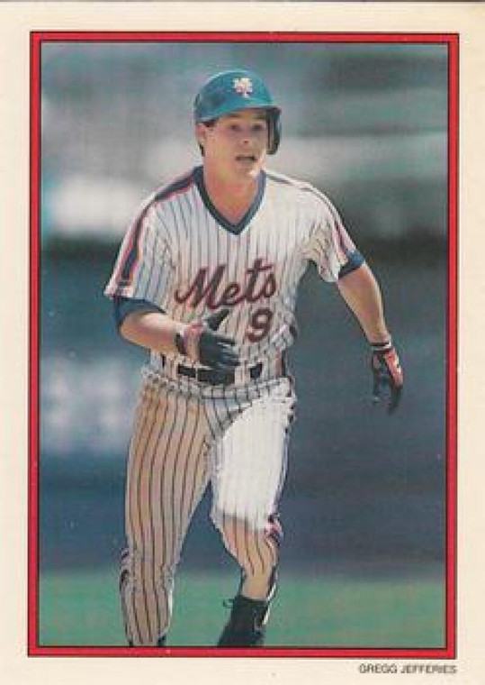 1990 Topps Glossy Send-Ins #60 Gregg Jefferies NM-MT New York Mets 