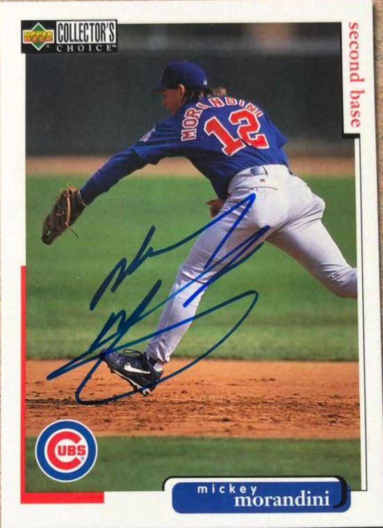 Mickey Morandini Autographed 1998 Collector's Choice #329