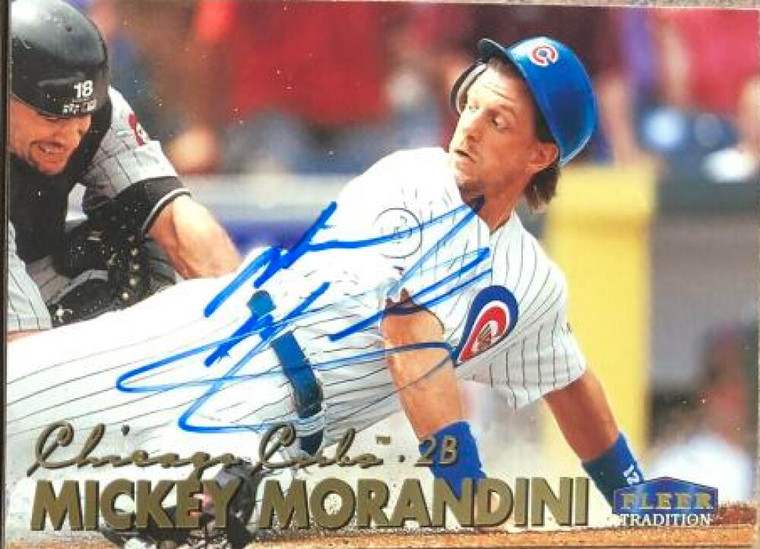 Mickey Morandini Autographed 1999 Fleer Tradition #185