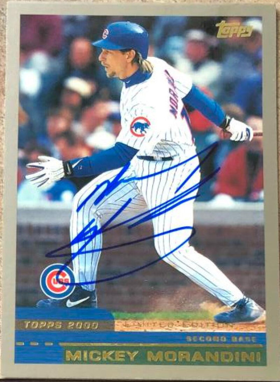 Mickey Morandini Autographed 2000 Topps Limited #106