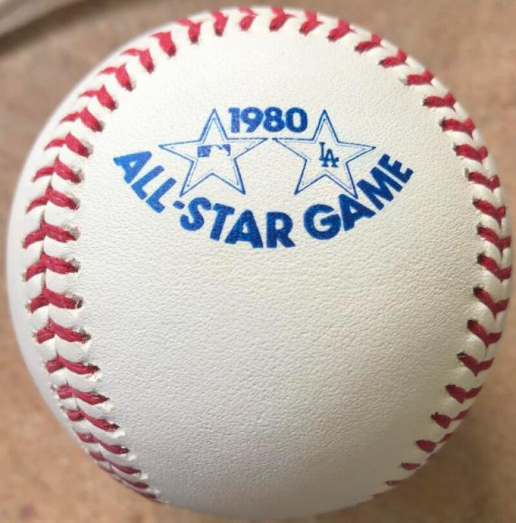 SOLD 119034 Rawlings Official 1980 All-Star Game Baseball 