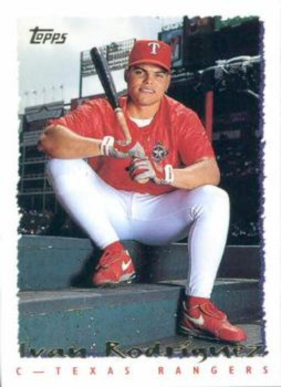 1995 Topps #543 Ivan Rodriguez VG  Texas Rangers 