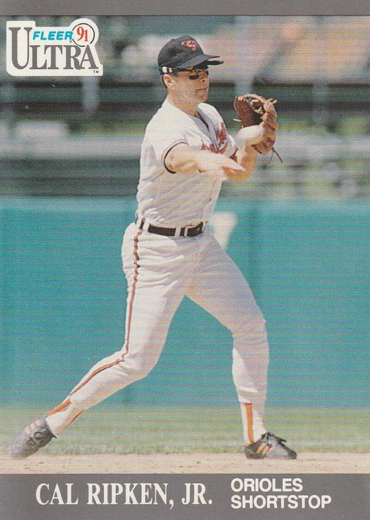 1991 Ultra #24 Cal Ripken Jr. VG Baltimore Orioles 