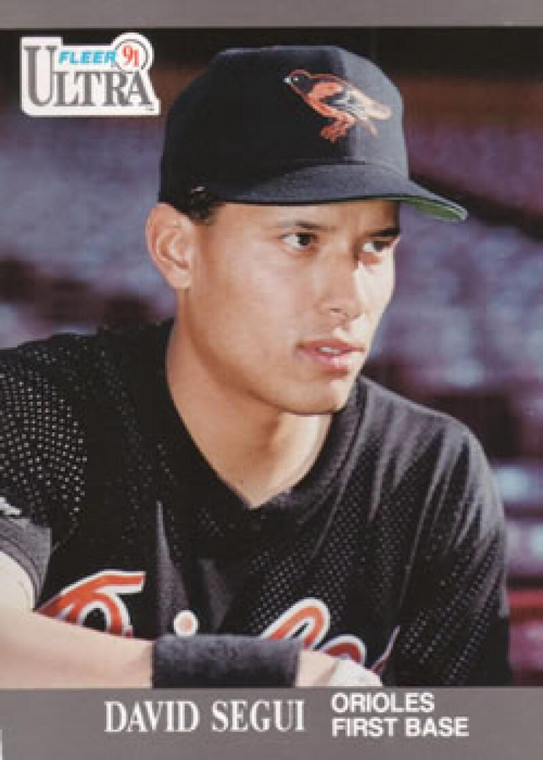 1991 Ultra #25 David Segui VG Baltimore Orioles 